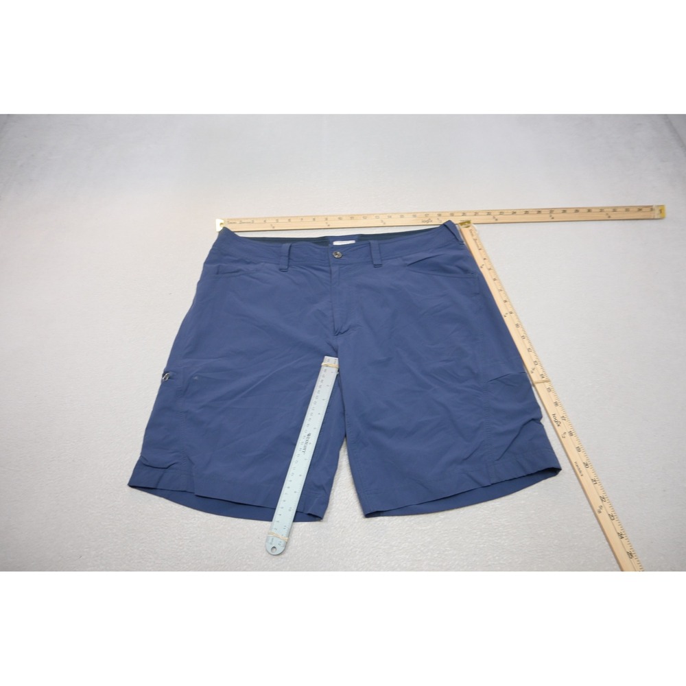 Marmot Hiking Shorts Mens 38 Blue Stretch Technical Cargo Pockets Athletic